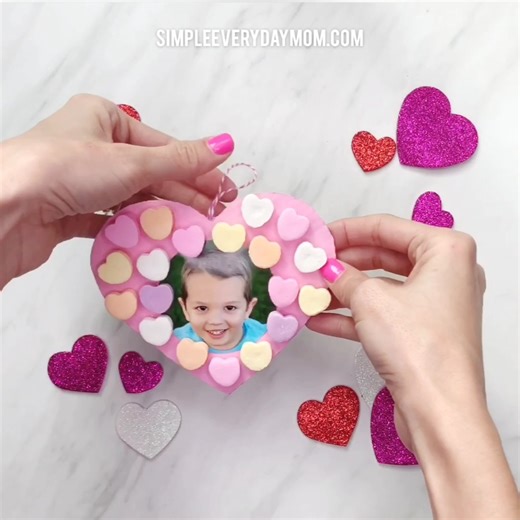 8K views · 25 reactions | Kids love creating this craft for V-Day! Details  | Simple Everyday Mom | Facebook