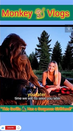 "Love Knows No Bounds: A Gorilla 🦍 and His Stunning Girlfriend" #vlogs #gorilla #usa ‪@MrBeast2‬