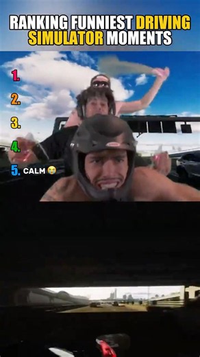 Ranking Funniest Driving Simulator Moments 🤩