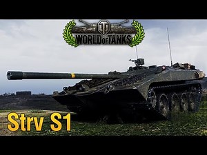 World of Tanks - Strv S1 - 1vs5 - 5.9K Damage - 12 Kills