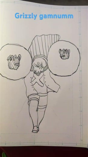 Grizzly magnum #manga #luffy #onepiece #art #sketch #gumgum