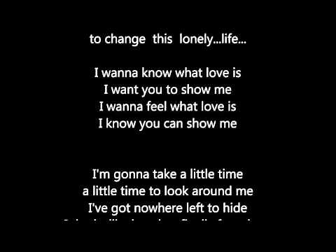Foreigner - I Want To Know What Love Is - Scroll Lyrics "22"