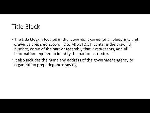 Intro to Blueprint Reading 1: Understanding Information Blocks & Grid