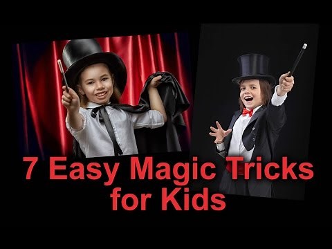 7 Great Magic Tricks for Kids to Learn and Perform #easymagictricksforkids #easymagictricks