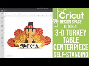 Turkey-tastic Centerpiece: Cricut Design Space Tutorial