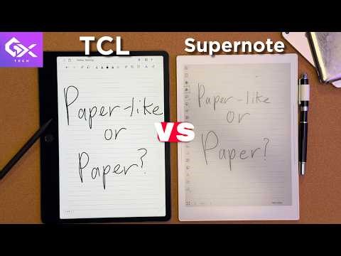 I Used Both: TCL Note A1 NXTPAPER vs Supernote Manta (Honest Comparison)