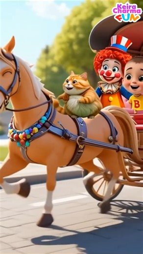 RIDE THE DELMAN ♥ Indonesian Children's and Toddler Songs Keira Charma Fun