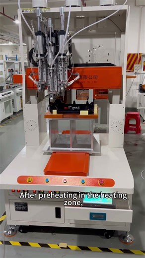 Do you know how to heat insert three kinds of threaded nuts into platic parts #plastic mold#machine