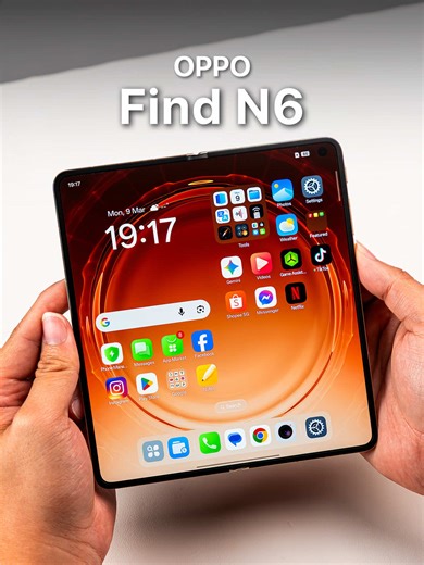 OPPO Find N6 外观速看📦 给你看的是金橙配色 🟠！ #Foldables #OPPO #OPPOFindN6 #android #unboxing @OPPO MY @OPPO