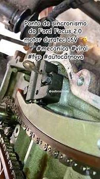Ford Focus 2.0 Duratec 16V engine timing point 🫡🤝🏾🛠️#mechanics #viral #fyp #autocarnova
