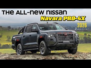 ALL-NEW 2026 Nissan Navara PRO-4X | Full Exterior & Interior Reveal!