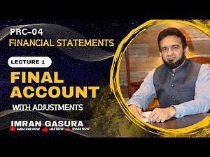 Final Account PRC 4, Adjustments, Accrued expenses & income, Prepaid Expenses and Unearned Income