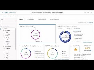 Network App Recognition using Cisco DNA Center Application Visibility Service (Release 2.1.x)
