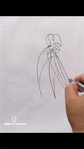 Easy Gesture figure drawing #art #drawing #bulbul_art_academy