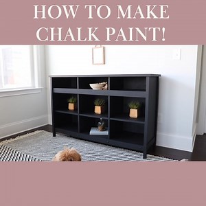 How To Make Chalk Paint - Simple & Easy | Pretty Distressed