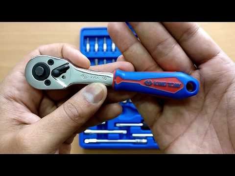 King Tony 46pc 1/4" Socket Set 2346 Tool Kit | Review