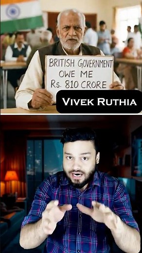 This Super Poor Person Will Take ₹810 Crore From Britishers! Why? #shorts