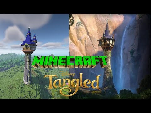 Disney Tangled Tower Timelapse for beginners