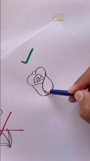 How to draw a flower