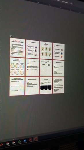 Designing a Booklet: Time-Lapse & First Steps #shorts