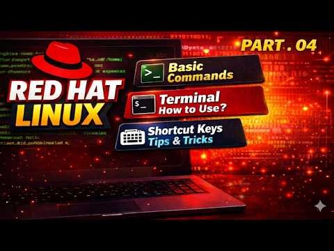 Linux Terminal Part 04 | RHEL Shortcuts & Essential Commands | KBLab