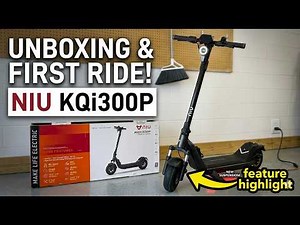 NIU KQi300P Electric Scooter Unboxing & Review - Worth The Upgrades?
