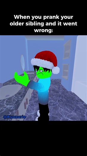 Bro tried to prank him..