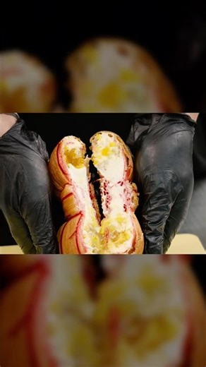 Michelin Chef’s Viral Apple Ribbon Croissant! 🍎✨ #shorts