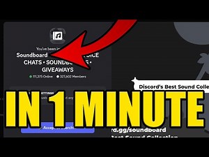 HOW to JOIN SOUNDBOARD DISCORD SERVER ✅PC & MOBILE✅