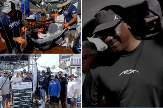 Michael Jordan’s boat wins $400K second prize for 71-pound fish in prestigious White Marlin Open