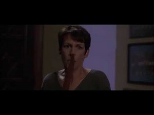 Halloween H20 1998 Laurie Battles Micheal myers scene
