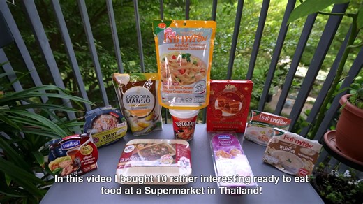 [DancingBacons] 10 Convenience Food from Thai Supermarket