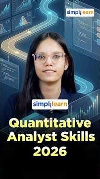 Quantitative Analyst Skills 2026 | How To Become A Quantitative Analyst | #Shorts | #Simplilearn