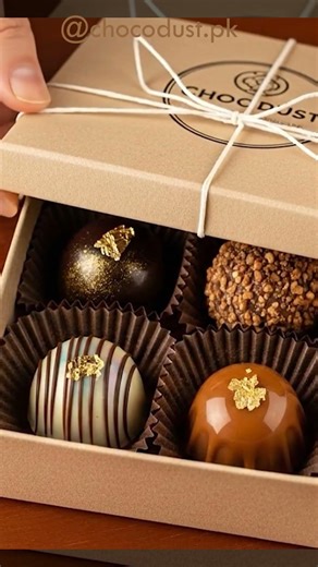 Unboxing Luxury Chocolate – 4 Gourmet Bonbons Revealed!