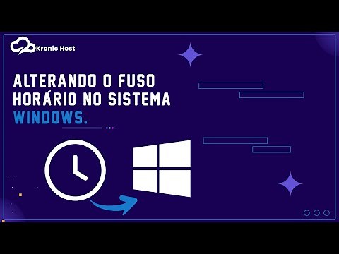 Como alterar o horário dentro do Windows Server