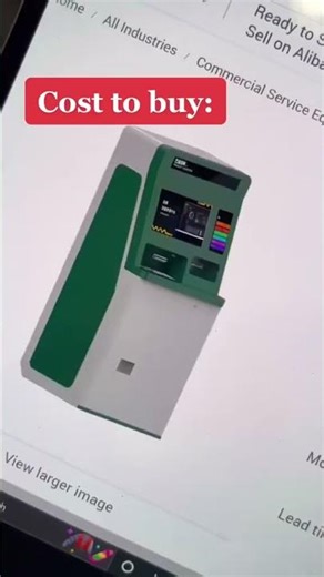 how much money a coin counter machine business makes per year in passive income💵💰