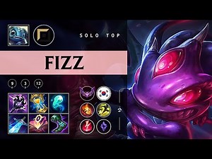 Fizz Top vs Ryze - KR Master Patch 25.22