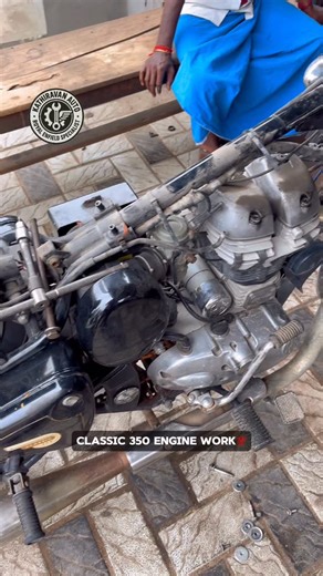 𝐊𝐚𝐭𝐡𝐢𝐫𝐚𝐯𝐚𝐧 𝐀𝐮𝐭𝐨👑 on Instagram: "Classic 350 Engine Work❗️ DM for More Works💯 Modification & Restoration 🫶🏻 All Must come and Visit our Garage! Kathiravan Auto Spares And Service Centre Thiruchendur ❤️ #kathiravanauto #thiruchendur #royalenfieldindia #bulletlovers #foglamp #modifications #restoration#fyp #reborn #bulletlovers #pistonheads #rebore #enginework"