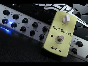 Joyo Roll Boost - Pedal Demo - Boosting 7 different Amps !!!