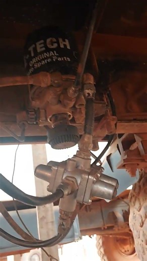 ##finishing install protection valve and pressure regulator with air dryer on ural truck #