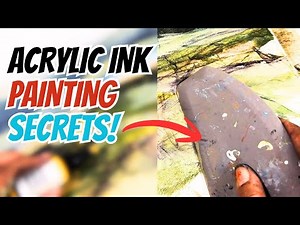 Don’t Start Your Acrylic Ink Painting Until You WATCH This!