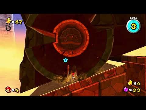 Super Mario Galaxy 2 - Clockwork Ruins Galaxy: Time for Adventure (Comet Medal)
