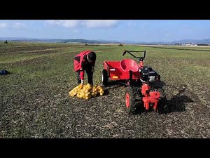 Malotraktor VARI GLOBAL s motorem XP-200 + přívěs ANV 400