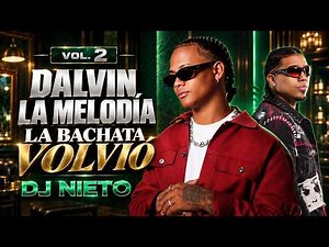 DALVIN LA MELODÍA MIX 🎶🥃 LA BACHATA VOLVIÓ ÁLBUM || DJ NIETO