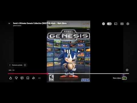 Sonic ultimate Genesis collection backwards
