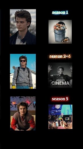Best character development ever - Steve Harrington 🤩| DeepX #strangerthings5 #crazilyfunny