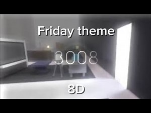 8D audio friday theme|scp 3008|roblox