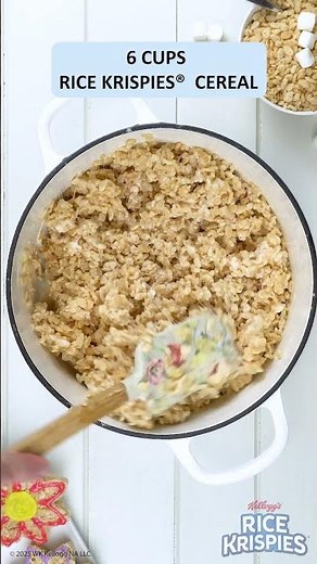 Springtime Flowers Rice Krispies Cereal Treats | Easy No-Bake Recipe