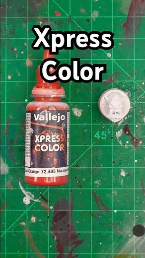 Vallejo Xpress - Martian Orange #miniaturepainting