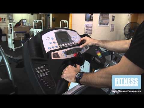 Cybex Treadmill - How to use - Fitness Tech Design